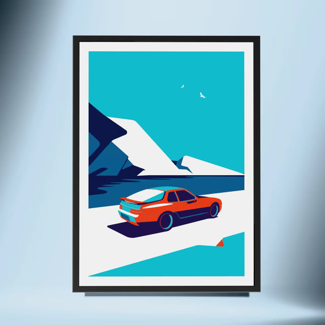 968 Alpine Escape - Car Print
