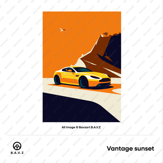 Aston Martin Vantage Coastal Drive