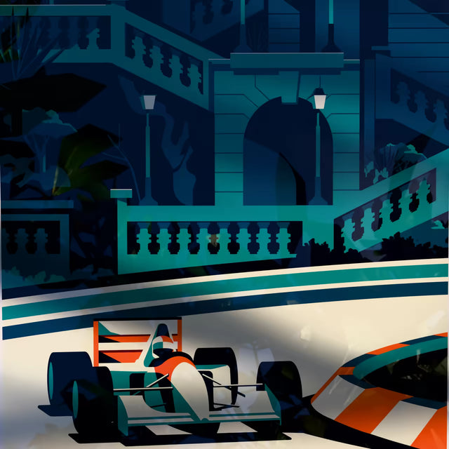 F1 Monte Carlo Classic Print