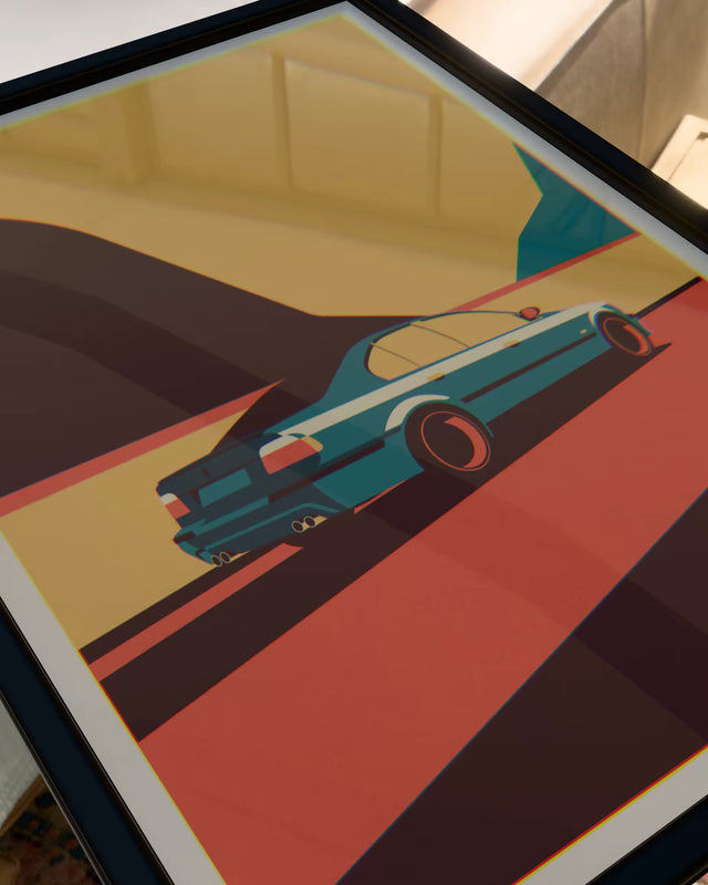 Get along with BMW M5 - Car Print