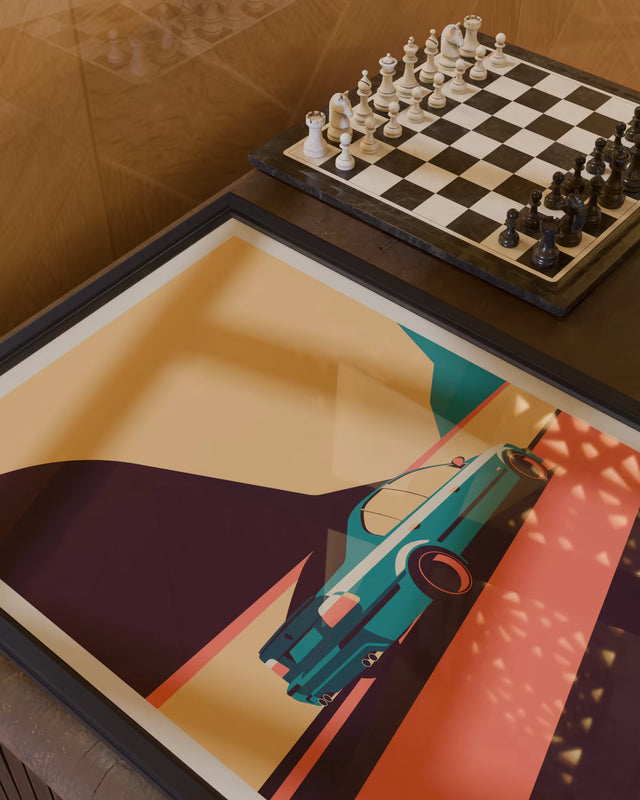 Get along with BMW M5 - Car Print