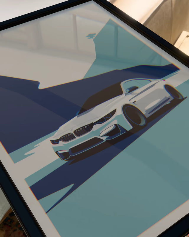 Mountaineering M4 BMW - Car Print