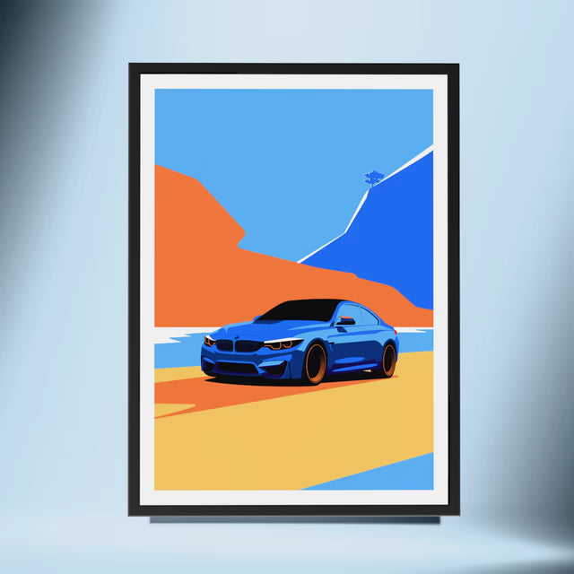 Mountaineering M4 BMW - Car Print