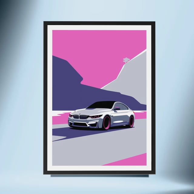 Mountaineering M4 BMW - Car Print