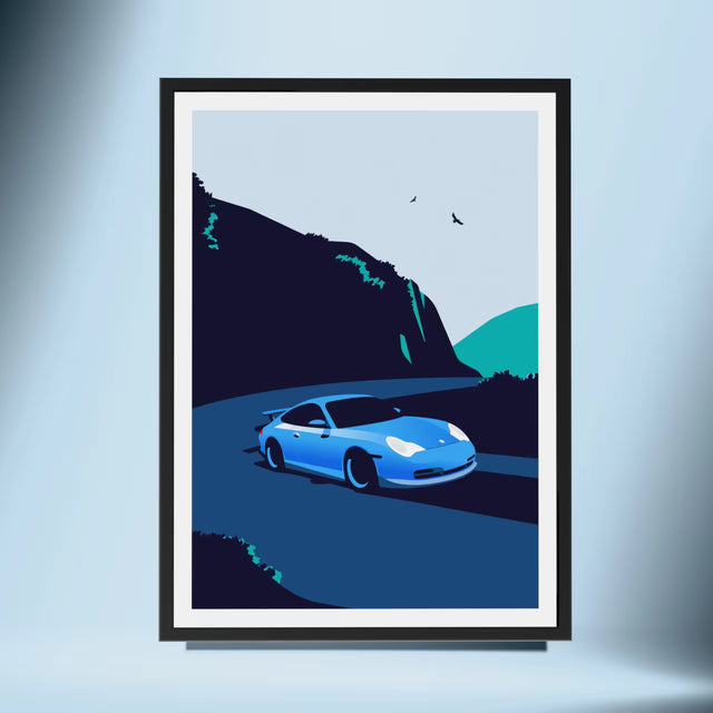 Never Mind the Porsche 996 GT3 - Car Print