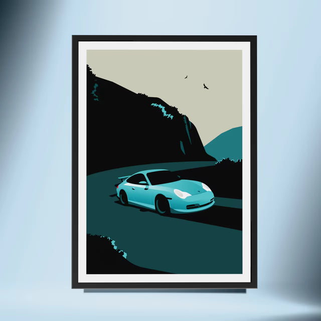 Never Mind the Porsche 996 GT3 - Car Print