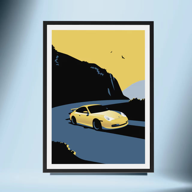 Never Mind the Porsche 996 GT3 - Car Print