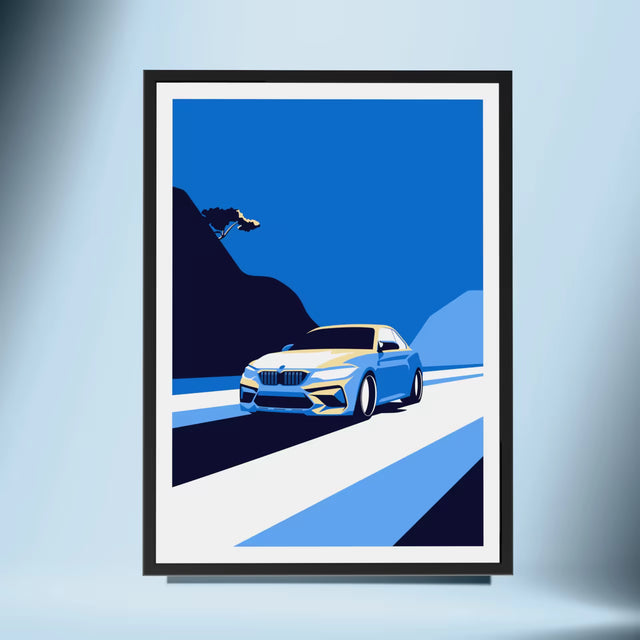 No stopping for BMW M2 - Car Print