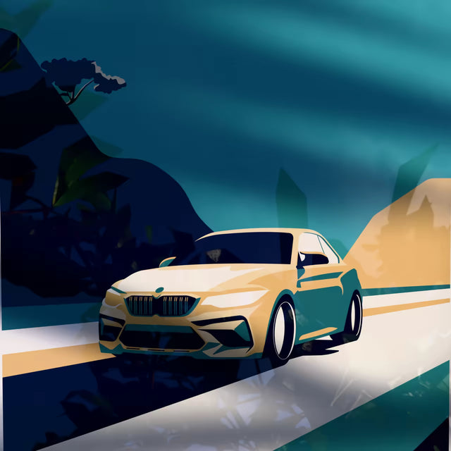 No stopping for BMW M2 - Car Print