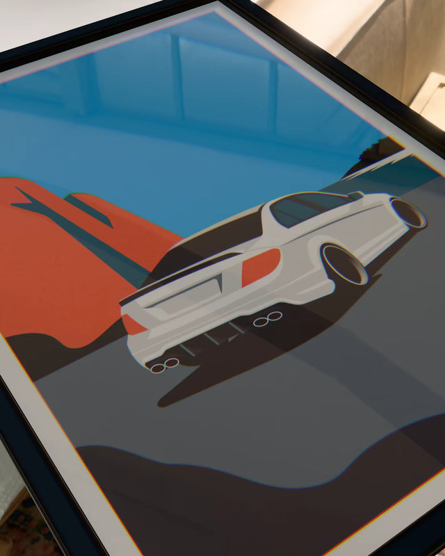 Super C63 AMG C Class - Car Print