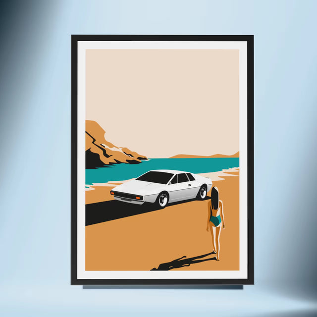 The spy Lotus Esprit S1 - Car Print