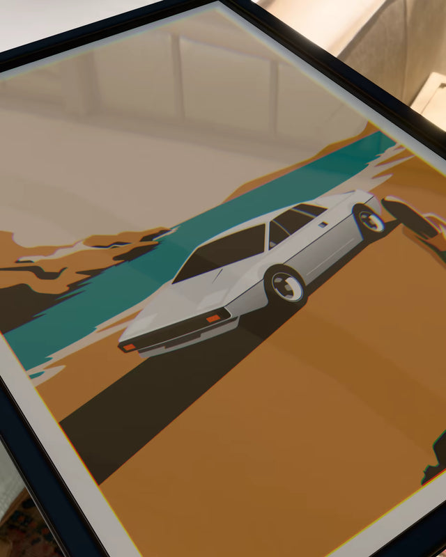 The spy Lotus Esprit S1 - Car Print