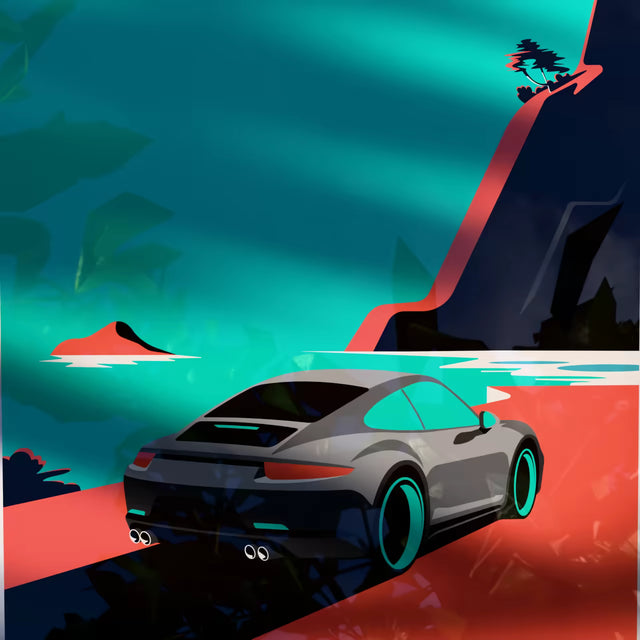 Turbo Dreams 991.1 GTS - Car Print