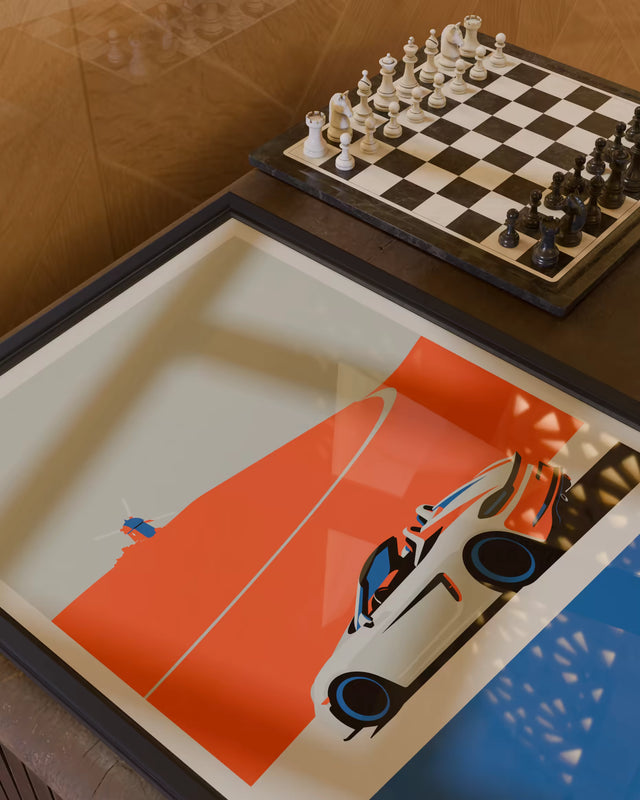 Whispers of Speed Spyder 718 & the Windmill - Car Print