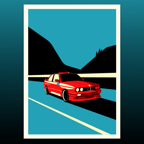 Midnight run with BMW e30