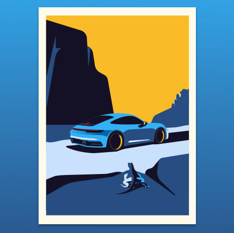 Lookout Iguana Porsche 992