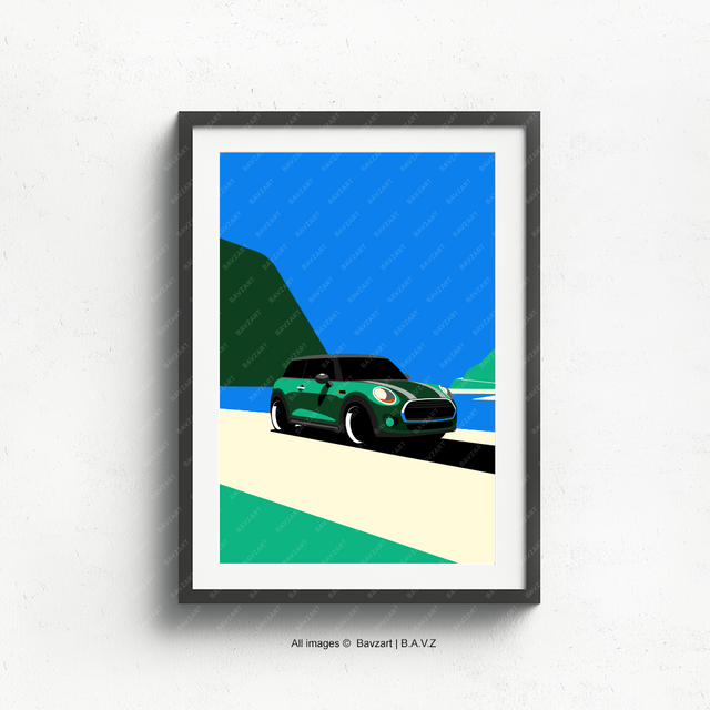 Super Retro Mini Cooper