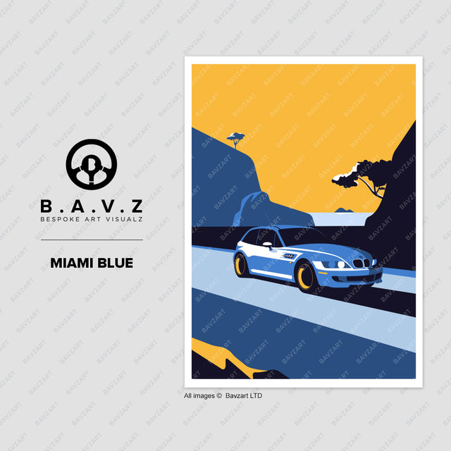The travelling Z3M BMW