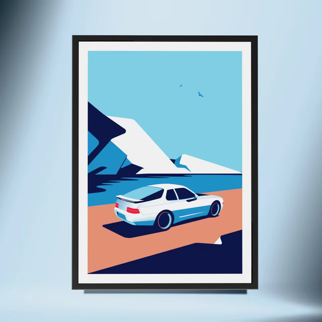 968 Alpine Escape - Car Print