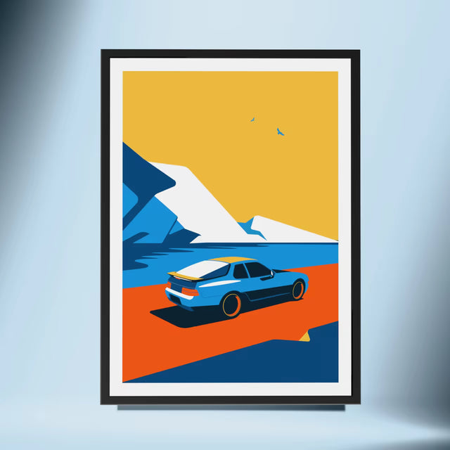 968 Alpine Escape - Car Print