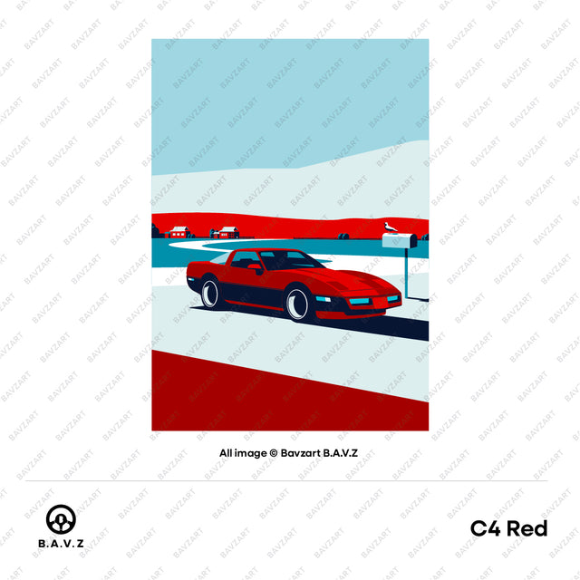 Corvette C4 Village stop