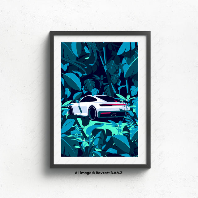 Wild Elegance: The 992 Carrera Chronicles in the Jungle