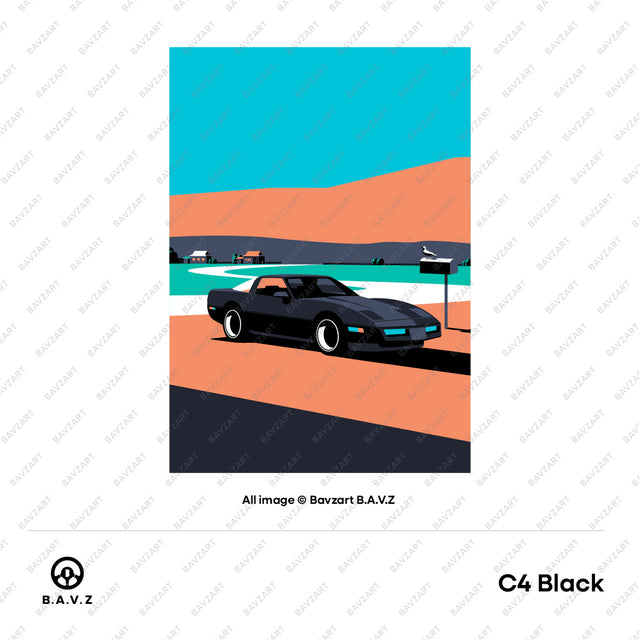 Corvette C4 Village stop