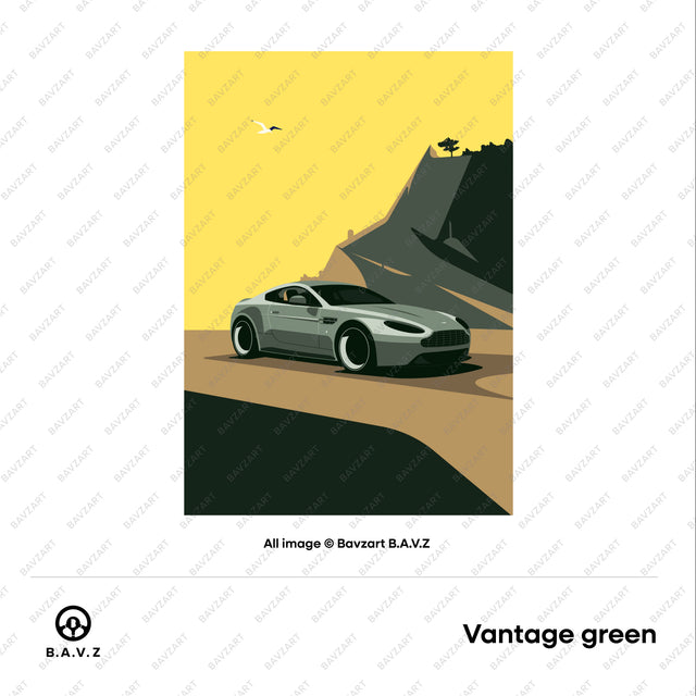 Aston Martin Vantage Coastal Drive