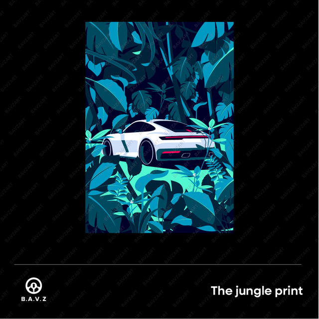 Wild Elegance: The 992 Carrera Chronicles in the Jungle