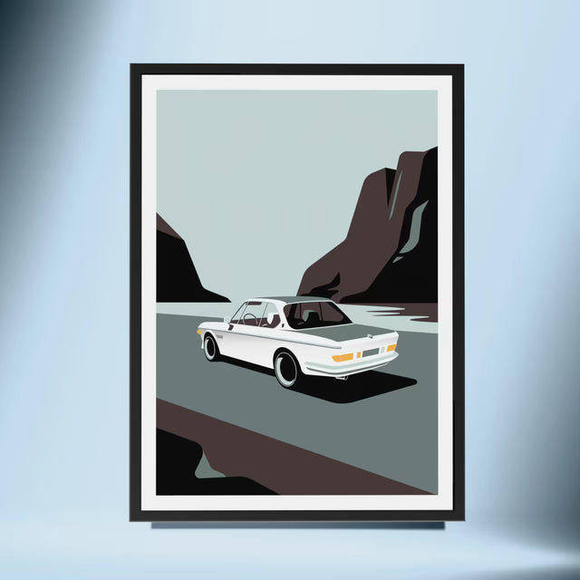 BMW classic e9 - Car Print