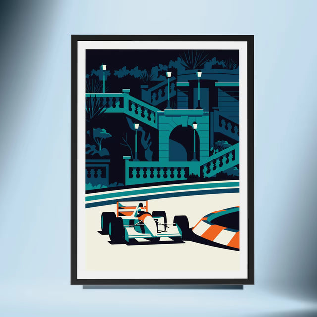 F1 Monte Carlo Classic Print