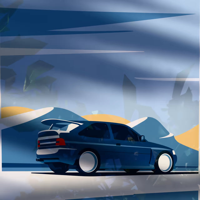 Ford Escort Cosworth - Car Print
