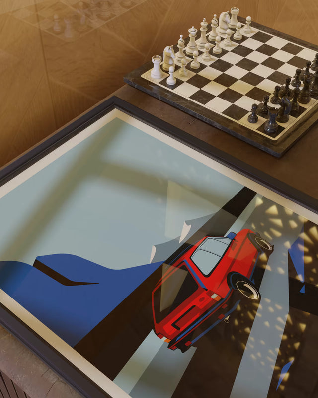 Ford Fiesta Iconic Hot Hatch - Car Print