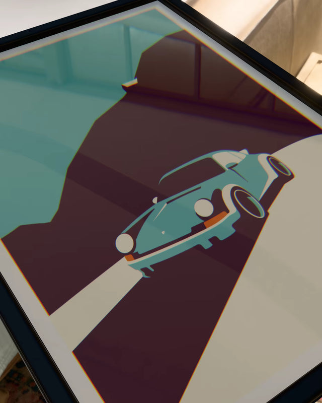 Going for a drive in my Porsche 911 - Car Print