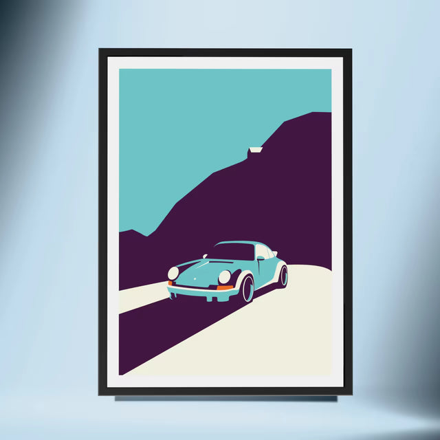 Going for a drive in my Porsche 911 - Car Print