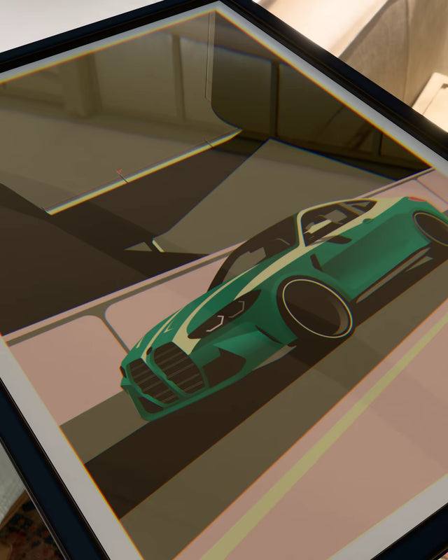It's M4 Competition time - Car Print