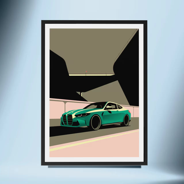 It's M4 Competition time - Car Print