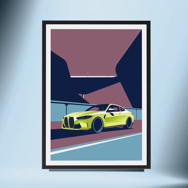 It's M4 Competition time - Car Print