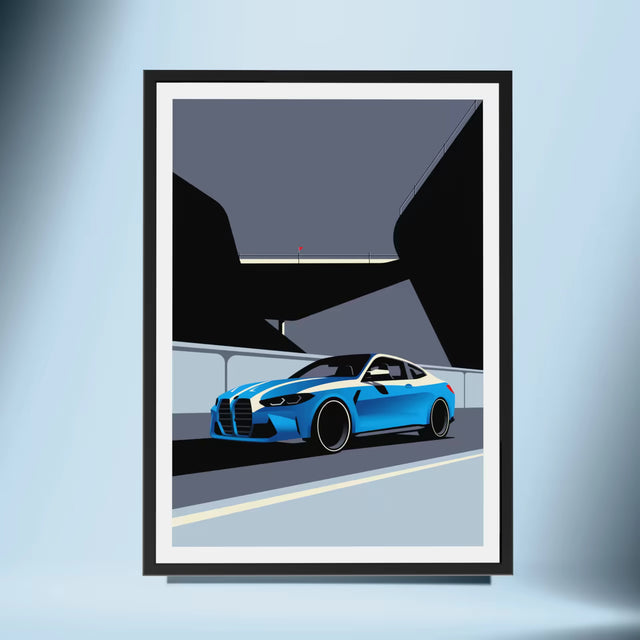 It's M4 Competition time - Car Print