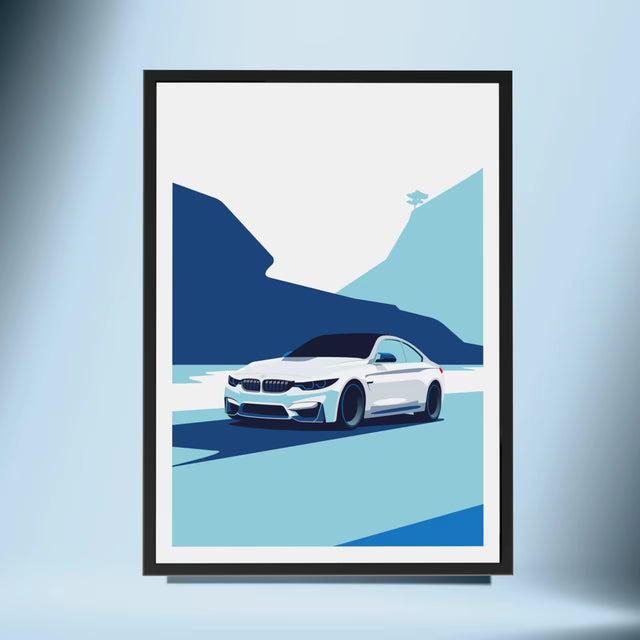 Mountaineering M4 BMW - Car Print