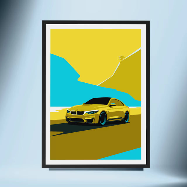 Mountaineering M4 BMW - Car Print