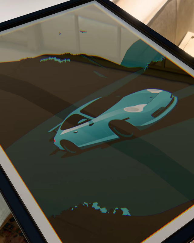 Never Mind the Porsche 996 GT3 - Car Print