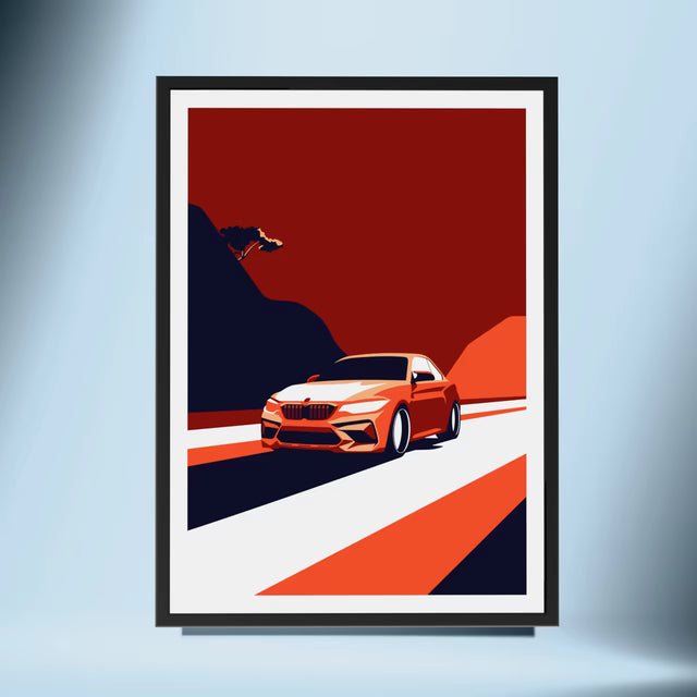 No stopping for BMW M2 - Car Print