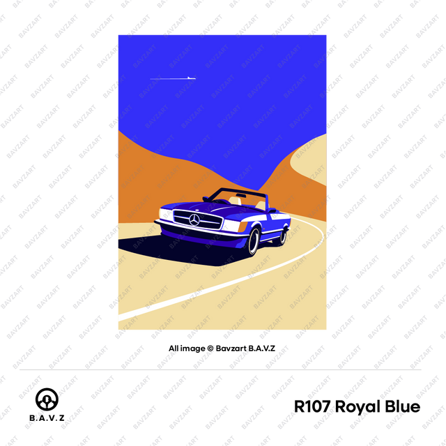 Timeless Journey R107 Mercedes Benz on the Edge
