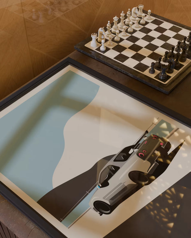 Sky's the Limit with GTR - Car Print