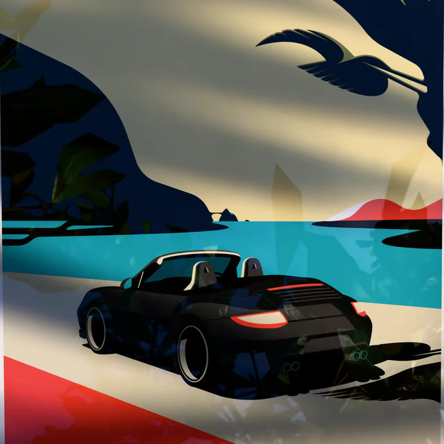 The Porsche 997 GTS Legacy - Car Print