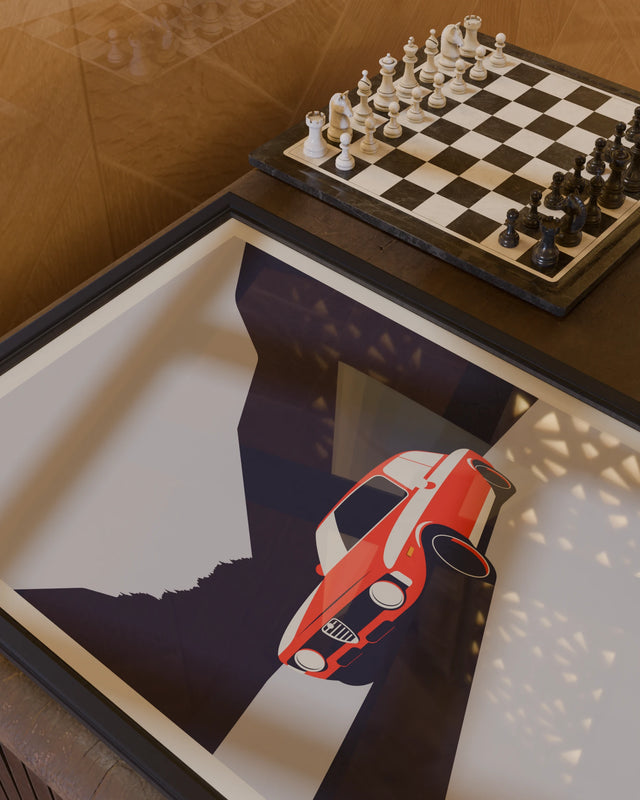The Beautiful Alfa Romeo Giulia - Car Print