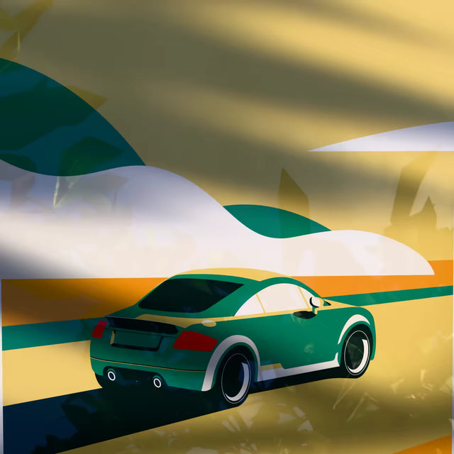 The bug of Audi TT - Car Print
