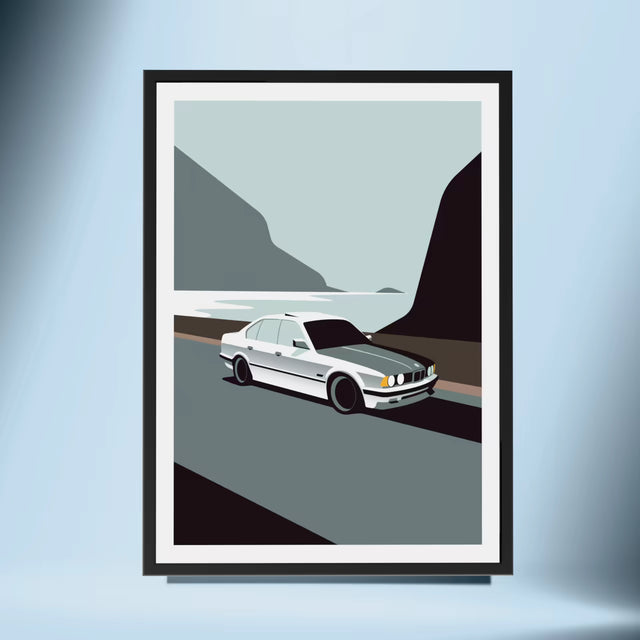 Ultimate Drive in BMW e34 - Car Print