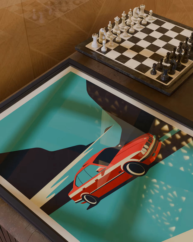 Ultimate Drive in BMW e34 - Car Print